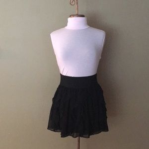 EXPRESS mini black skirt